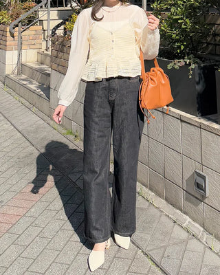 Shirring 2-Way Bag