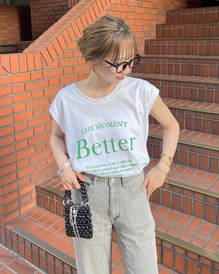 Better Lettering Sleeveless T-Shirt