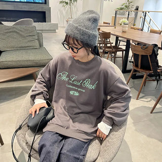 The Last Lettering Brushed Sweatshirt