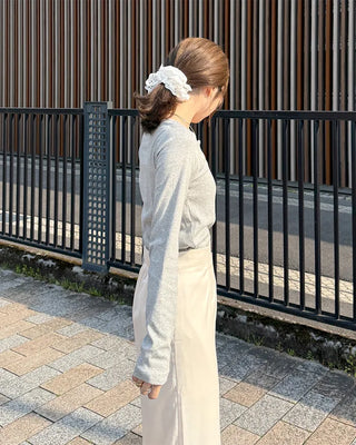Half-button T-shirt