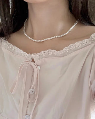 4mm Pearl Necklace