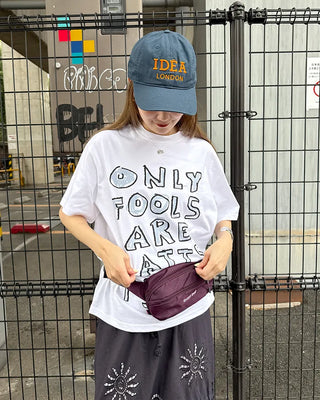 Crayon Lettering Short Sleeve T-Shirt