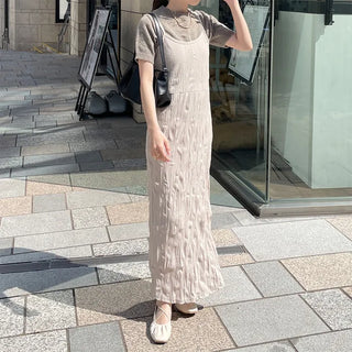 Wrinkle Camisole Dress
