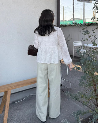 Basic wide-leg pants