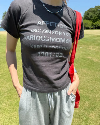 1991 Lettering Short-Sleeve T-Shirt