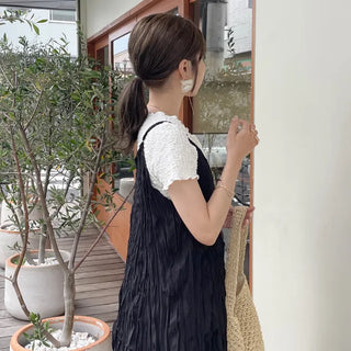 Sheer Ruffle Earrings