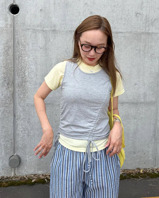 Drawstring Tank & T-Shirt Set