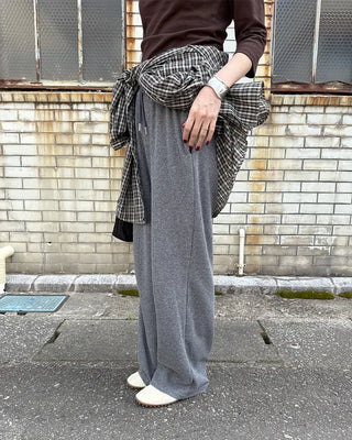 Waffle Wide Easy Pants