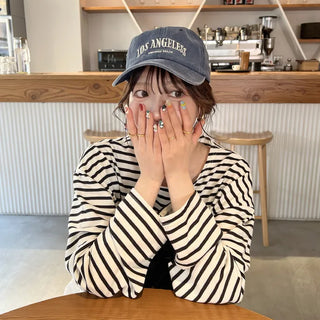 Basic striped T-shirt