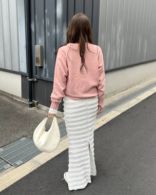 Frilled Mermaid Long Skirt