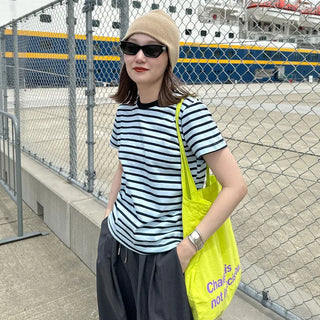 Basic striped T-shirt