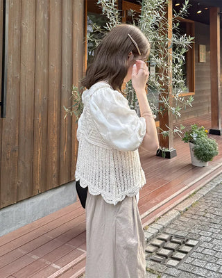 Vintage Crochet Vest