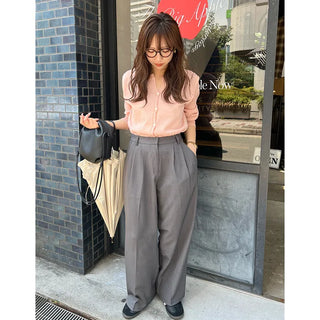 Center-creased slacks