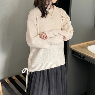 Eyelet Point Knit