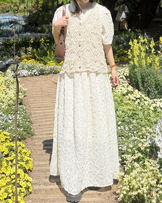Vintage Crochet Vest