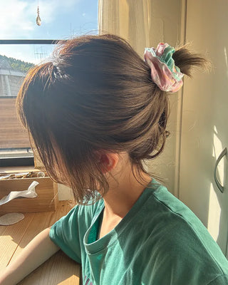 Color Pattern Scrunchie