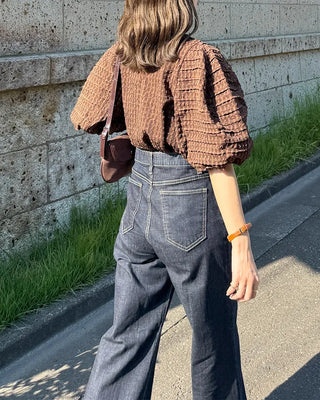 Big puff blouse