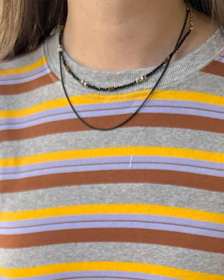 Black Stone Necklace