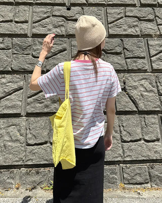 Casual striped short-sleeved T-shirt
