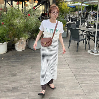 Mesh camisole dress