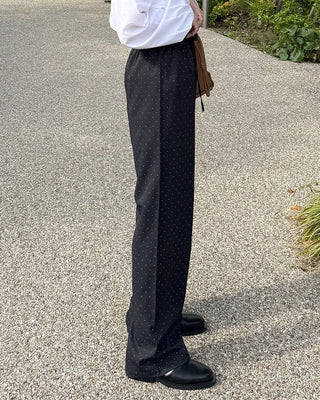 Dot banding pants