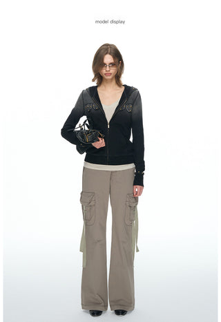 [NECY] Utility Cargo Strap Pants
