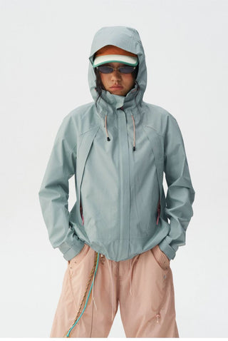 [Monterest] Water-Repellent Hooded Hardshell Jacket