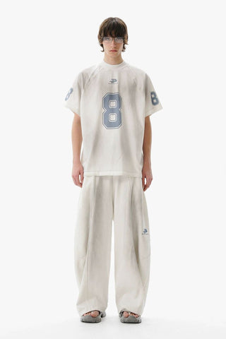 [MASONPRINCE] Cotton Blend Tapered Wide Pants / Shorts