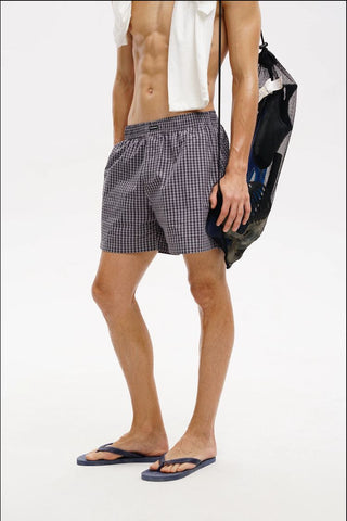 [MASONPRINCE] Gingham Check Balloon Pants & Shorts