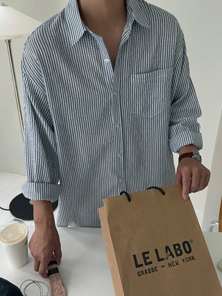 Norton Oversized Cool Stripe Shirt