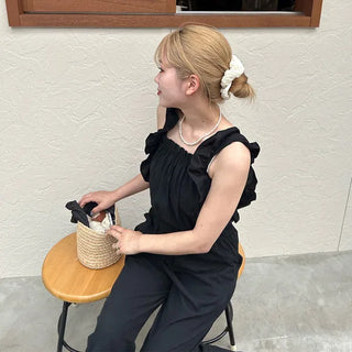 Frilled Jumpsuit