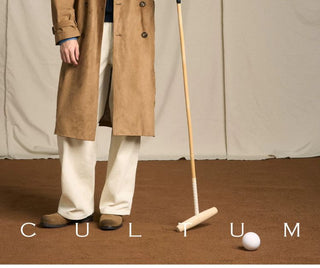 [CULTUM] Faux Suede Trench Coat