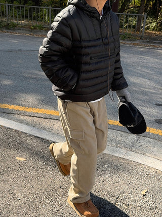 Tocol Embossed Padded Anorak