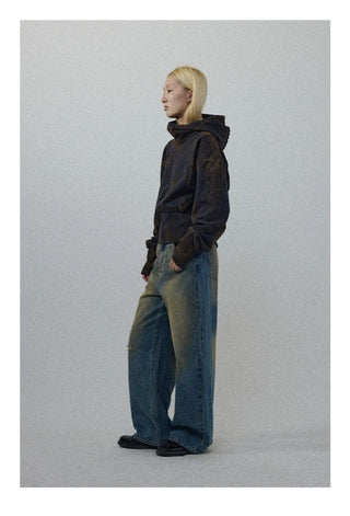 CONP Hand-painted War Hoodie (Blue)