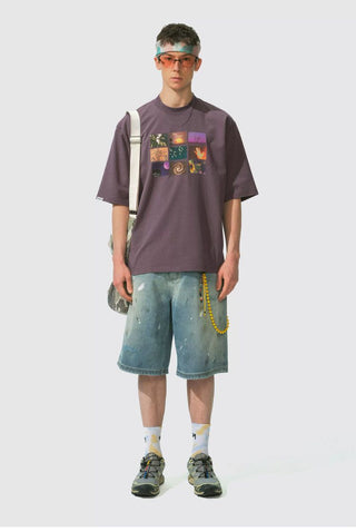 [Monterest] Outdoor Memory Print Graphic T-Shirt