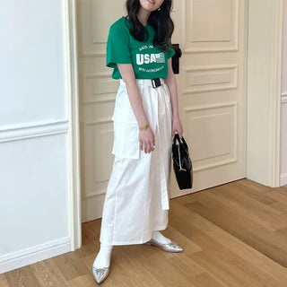 Cargo belt skirt