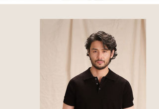 [CULTUM] Knit Polo Shirt