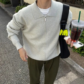 Colored zip-up top