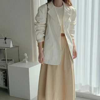 Cotton single jacket