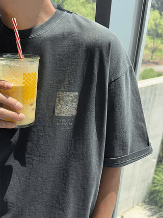About Logo 1/2 T-shirt