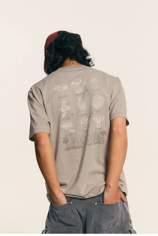 [Monterest] Mushroom Jazz Print Relaxed Tee