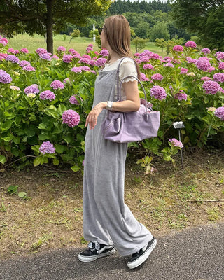 Pile Camisole Jumpsuit
