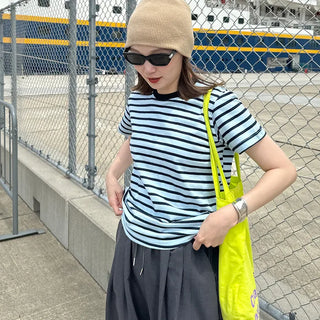 Basic striped T-shirt