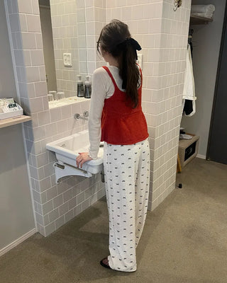 Ribbon Banding Pants