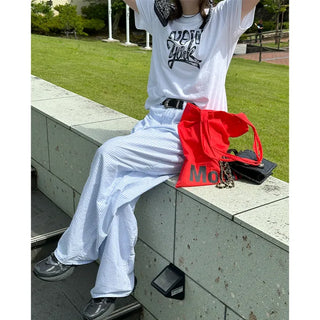 Striped Carpenter Pants