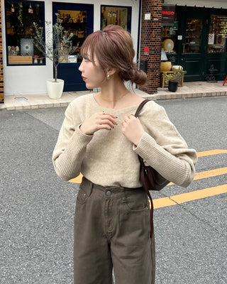 Classic boat neck knit