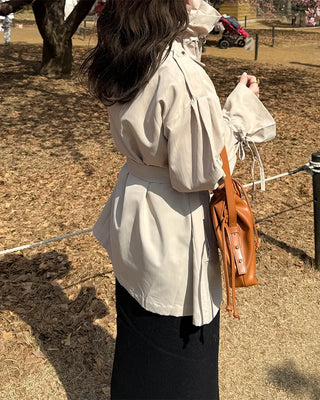 Half trench coat