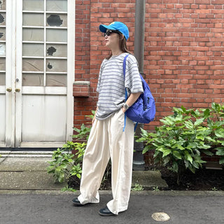 (Unisex) Cotton Wide Pants