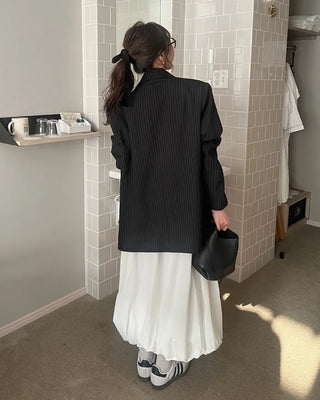 Balloon Fit Long Skirt