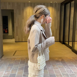 Short single jacket